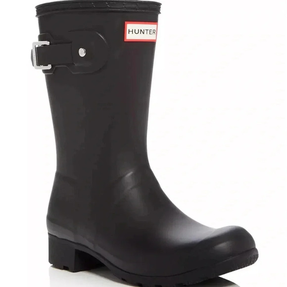 *NEW* HUNTER Original Tour Short Packable Rain Boot - Picture 1 of 8